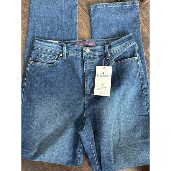 Gloria Vanderbilt Women's Amanda Slimming Jeans Tapered Leg Supreme Stretch 8 - Picture 5 of 8